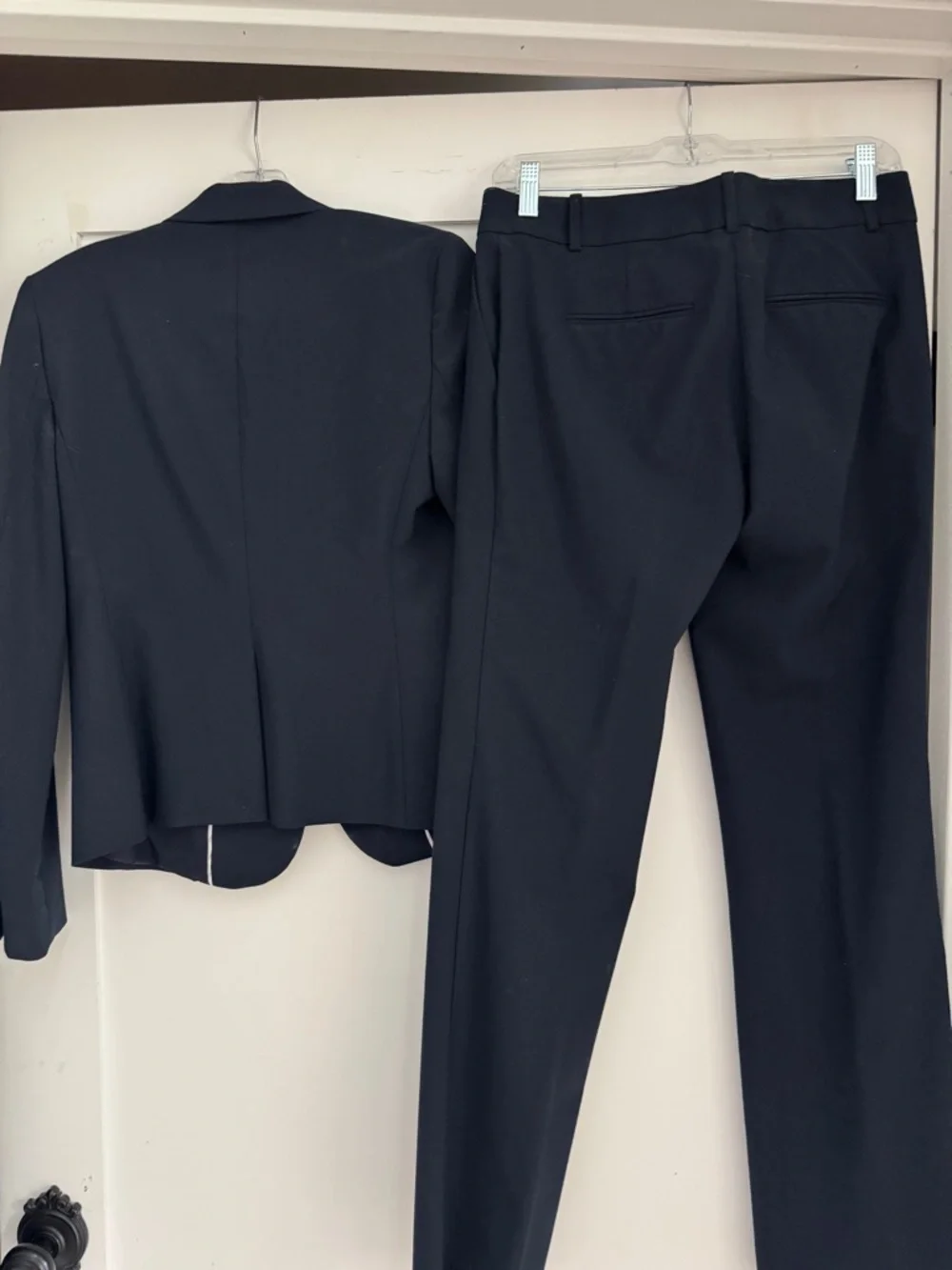 Ann Taylor Navy Devin Fit Blazer - Picture 2 of 6